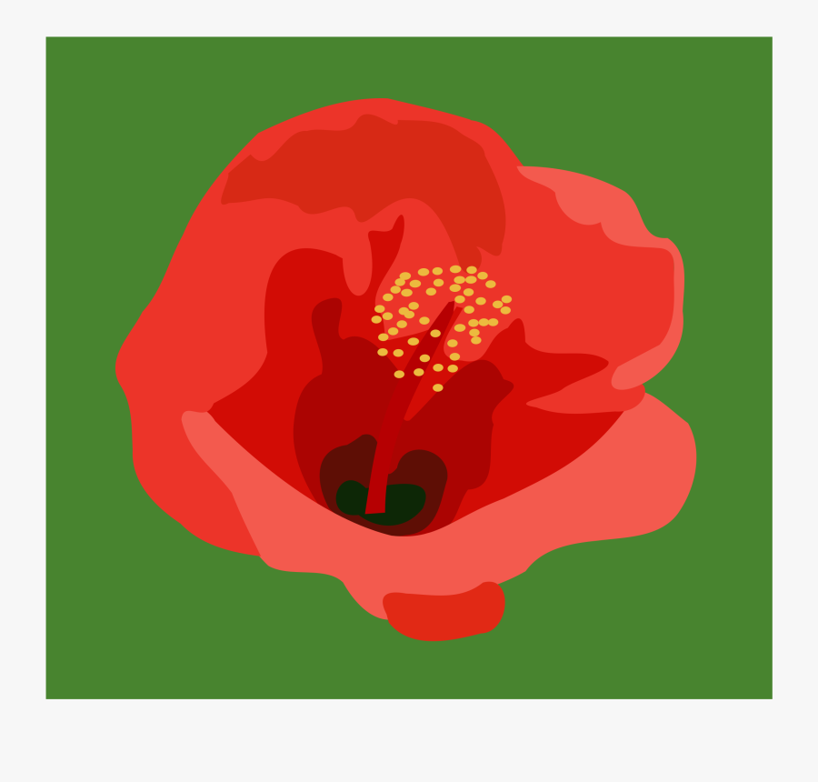 Hibiscus 01 Clip Arts - Kembang Sepatu Png, Transparent Clipart