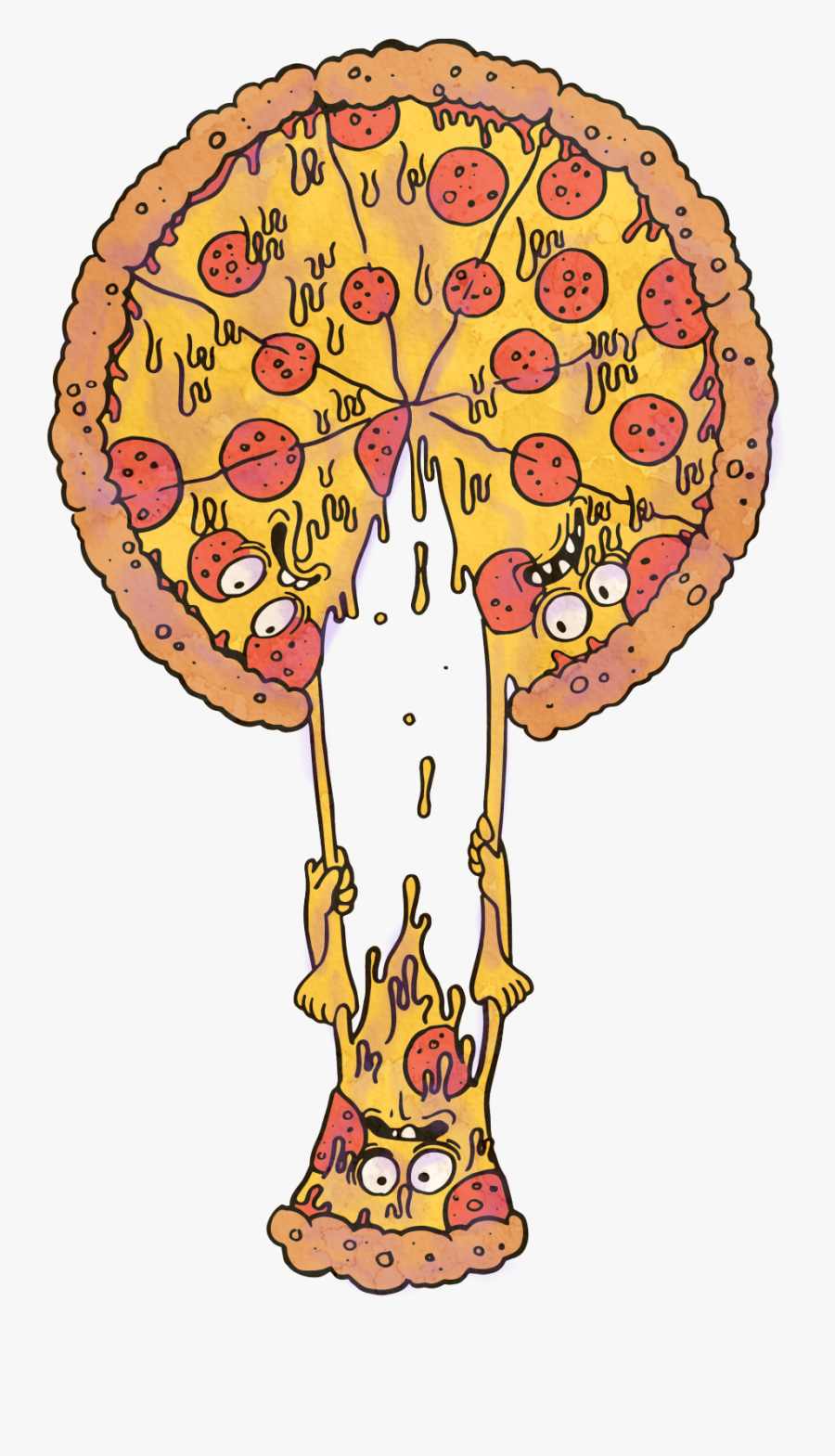 Redbubble Giftoriginal Pizza Pizza Design Graphic Design, Transparent Clipart