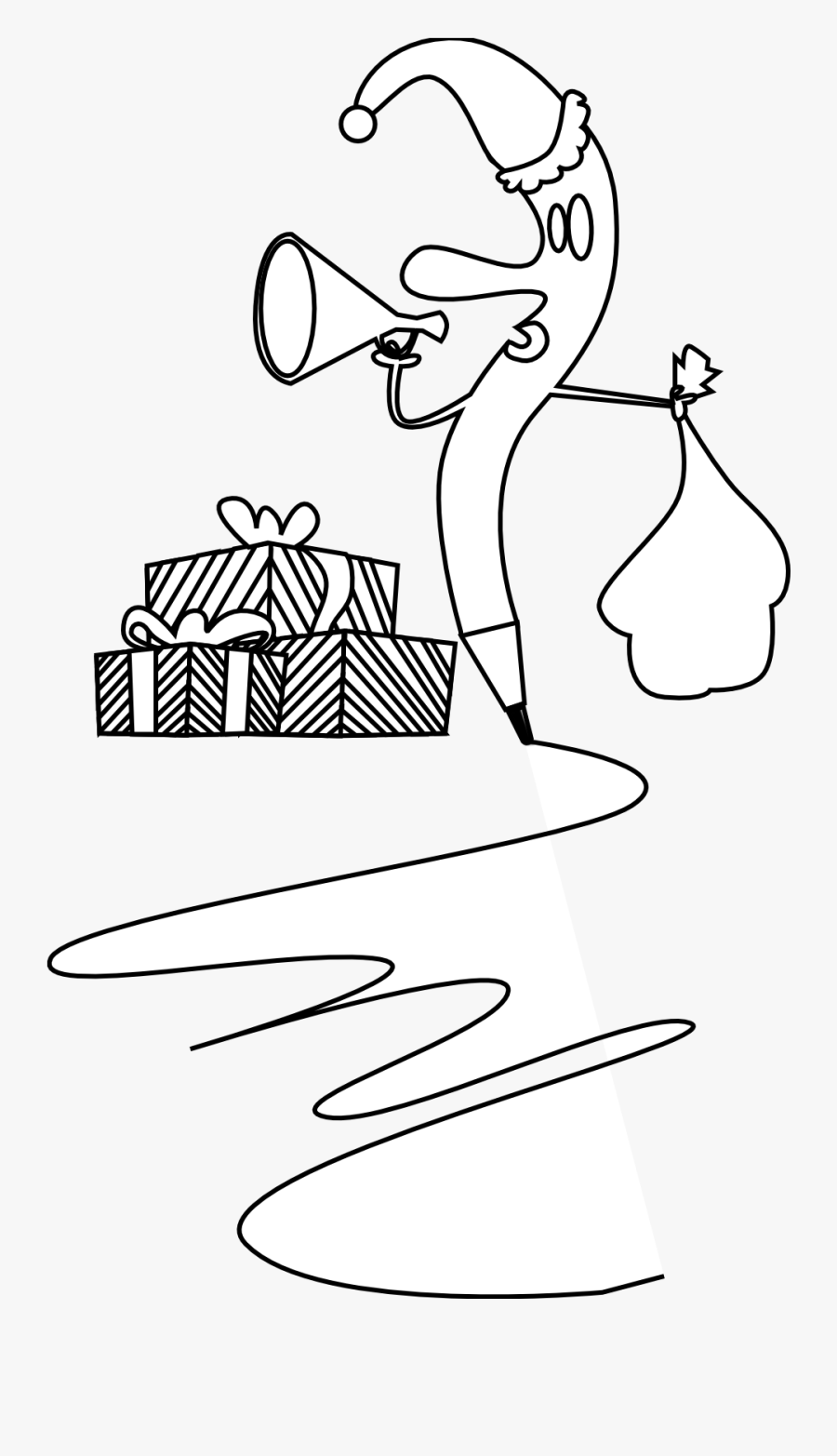 Book And Pen Black And White Images & Pictures - Line Art, Transparent Clipart