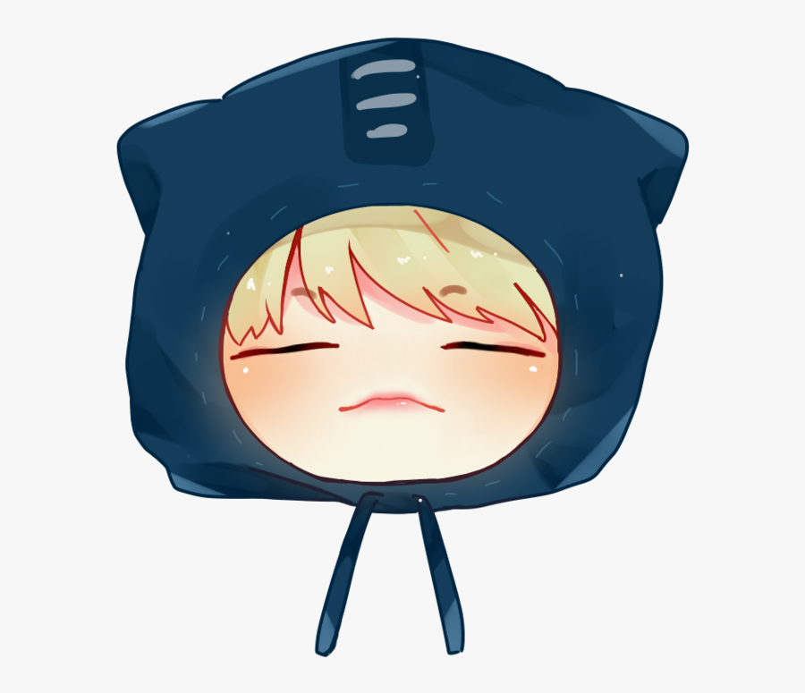 Hoodie Yoongi - Illustration, Transparent Clipart