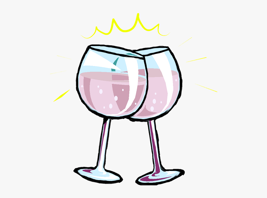 Wineglass Wine Glass Drink - Cartoon Wine Glass Clipart, Transparent Clipart