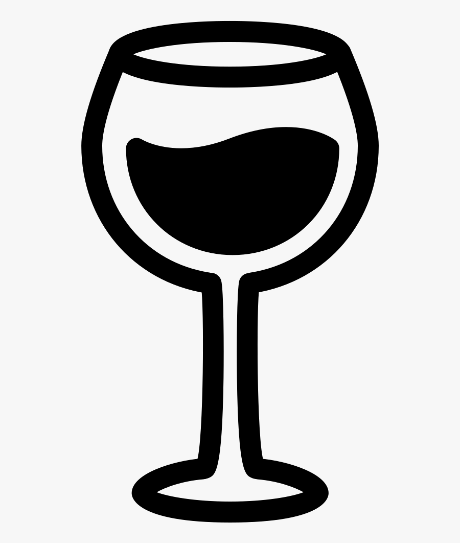 Red Wine Glass - Wine Glass Svg Free, Transparent Clipart