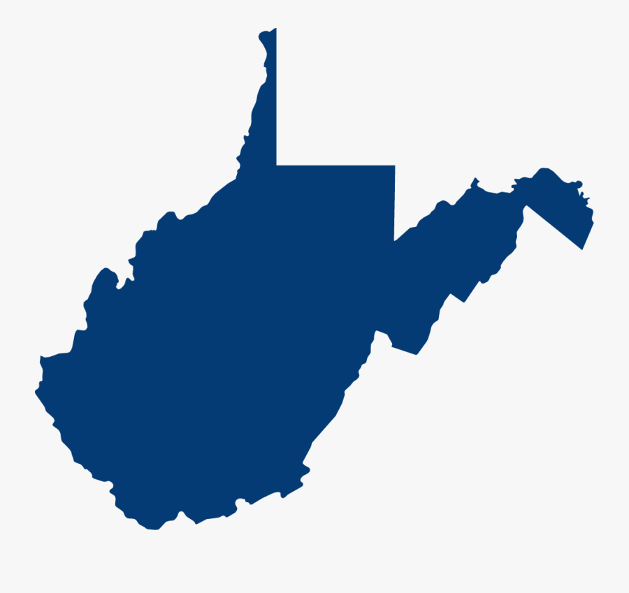 West Virginia Vector, Transparent Clipart