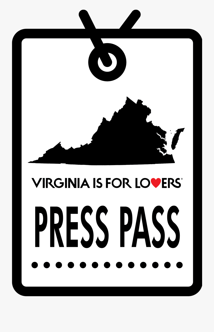 Virginia Black Map, Transparent Clipart