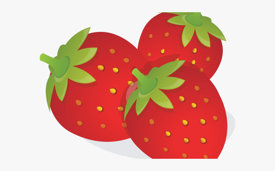 Strawberries Clipart, Transparent Clipart