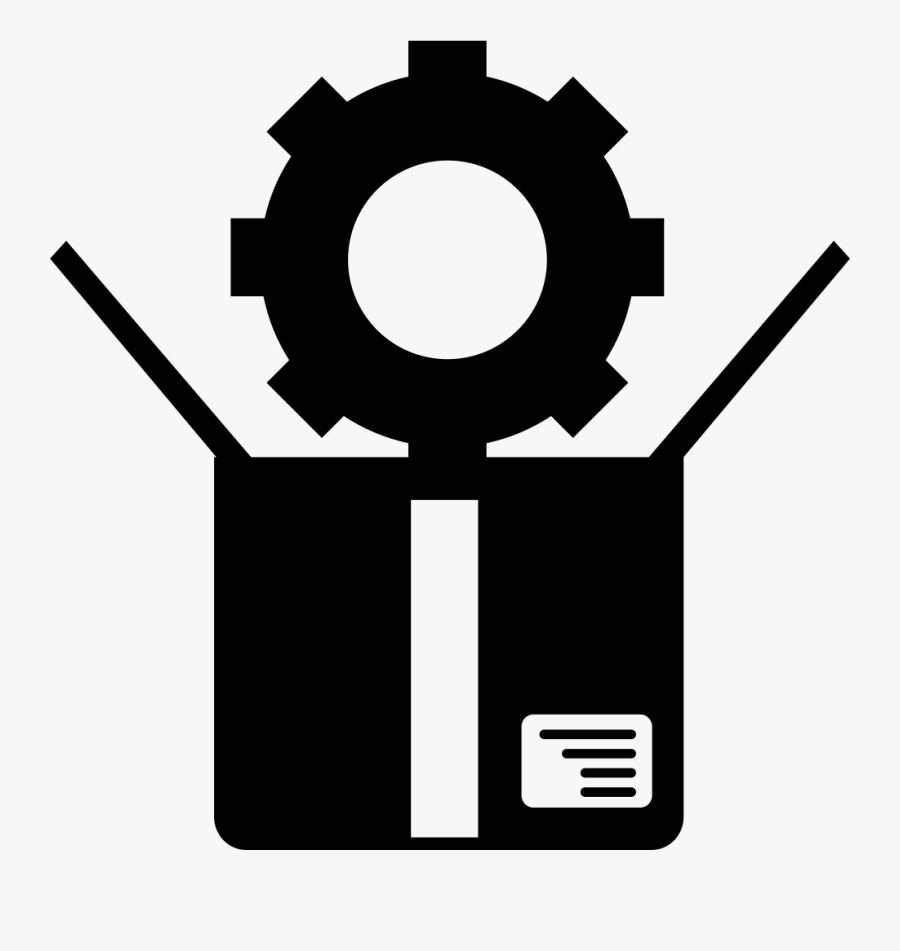 Icon Cogwheel, Transparent Clipart