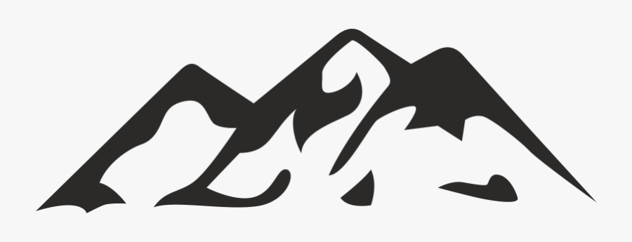 Silhouette Mountain Mesa - Mountain Logo No Background, Transparent Clipart