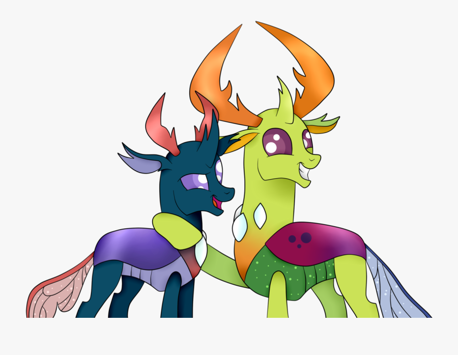 Squipycheetah, Brothers, Changedling, Changeling, Cute, - Mlp Thorax And Pharynx, Transparent Clipart
