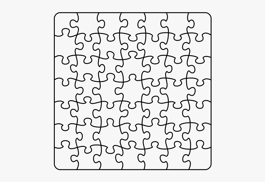 Jigsaw A X Medium - Puzzle Clipart, Transparent Clipart