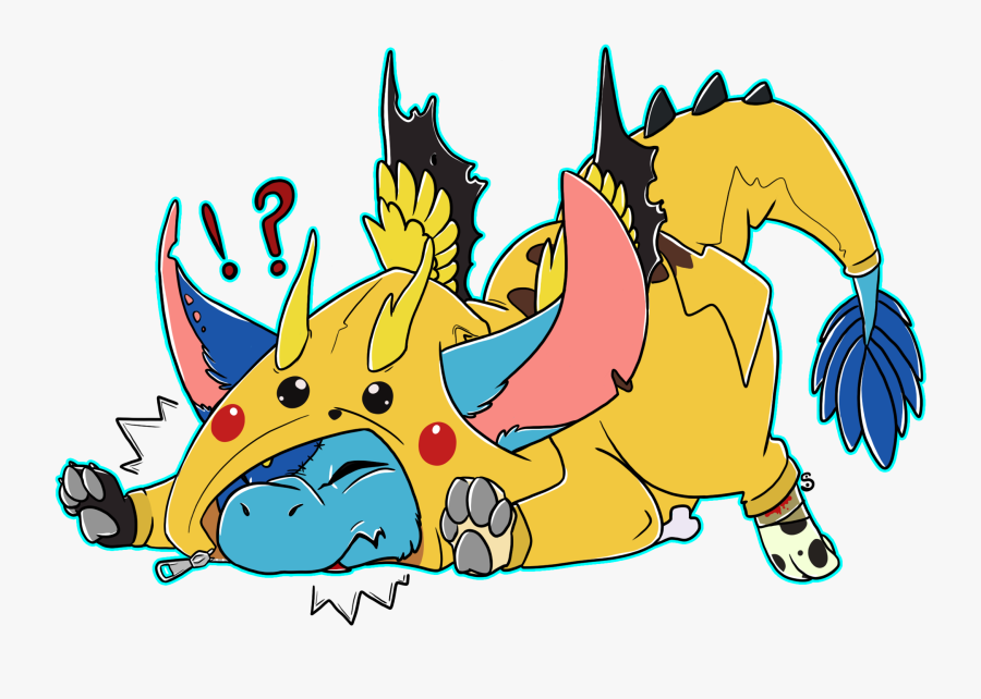 Little Brother Pikachu - Cartoon, Transparent Clipart