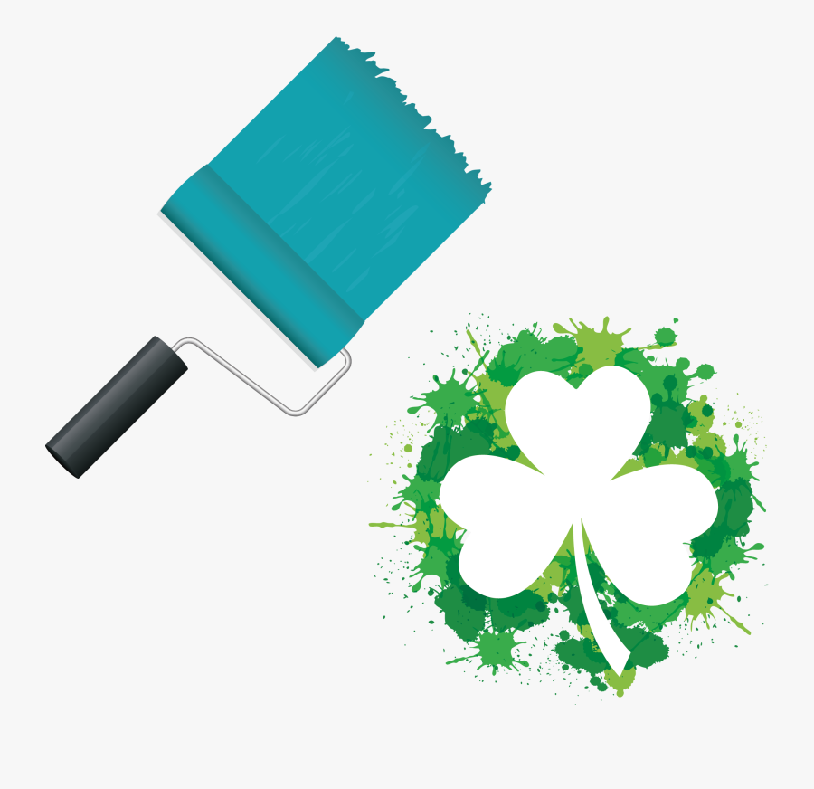 Shamrock Saint Patricks Day Free Content Clip Art - Trevo De Quatro Folhas, Transparent Clipart