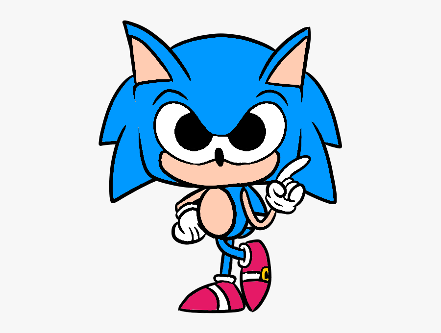 Sonic Pop Classic Sonic, Transparent Clipart