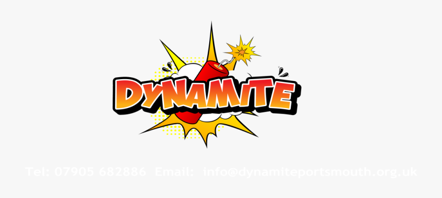 Dynamitebannercontact - Dynamite, Transparent Clipart