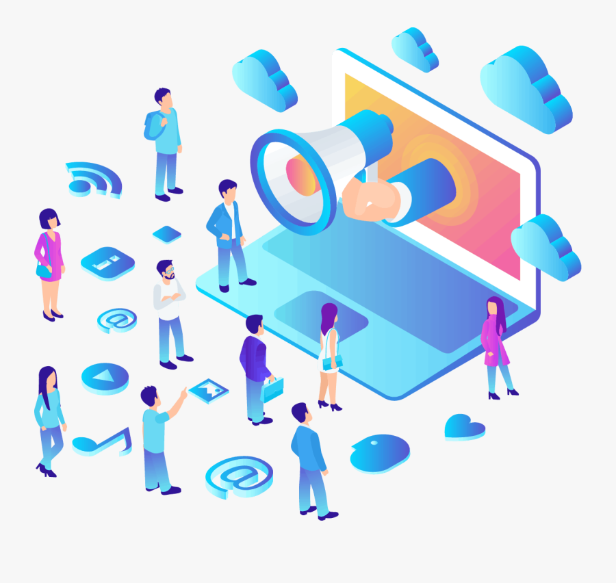 Megaphone, Transparent Clipart