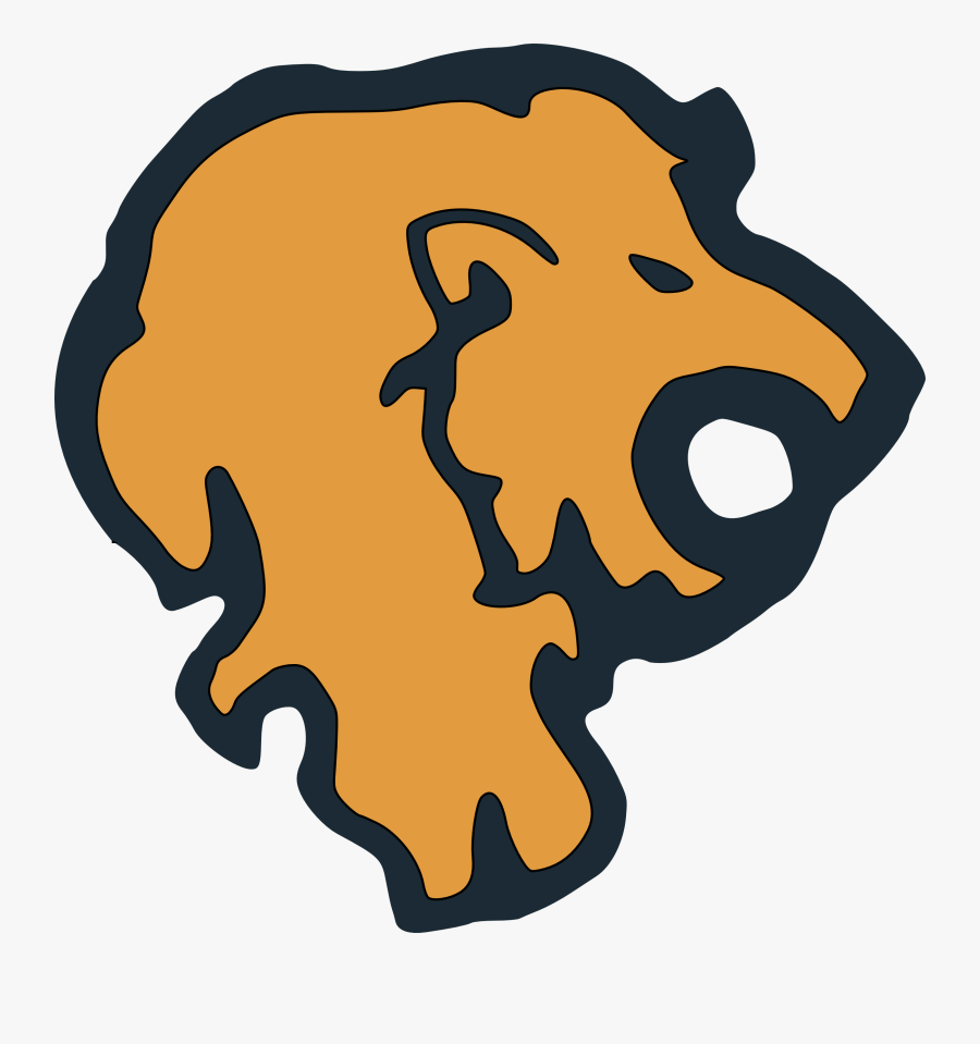 Lion Head New - Lion Head, Transparent Clipart