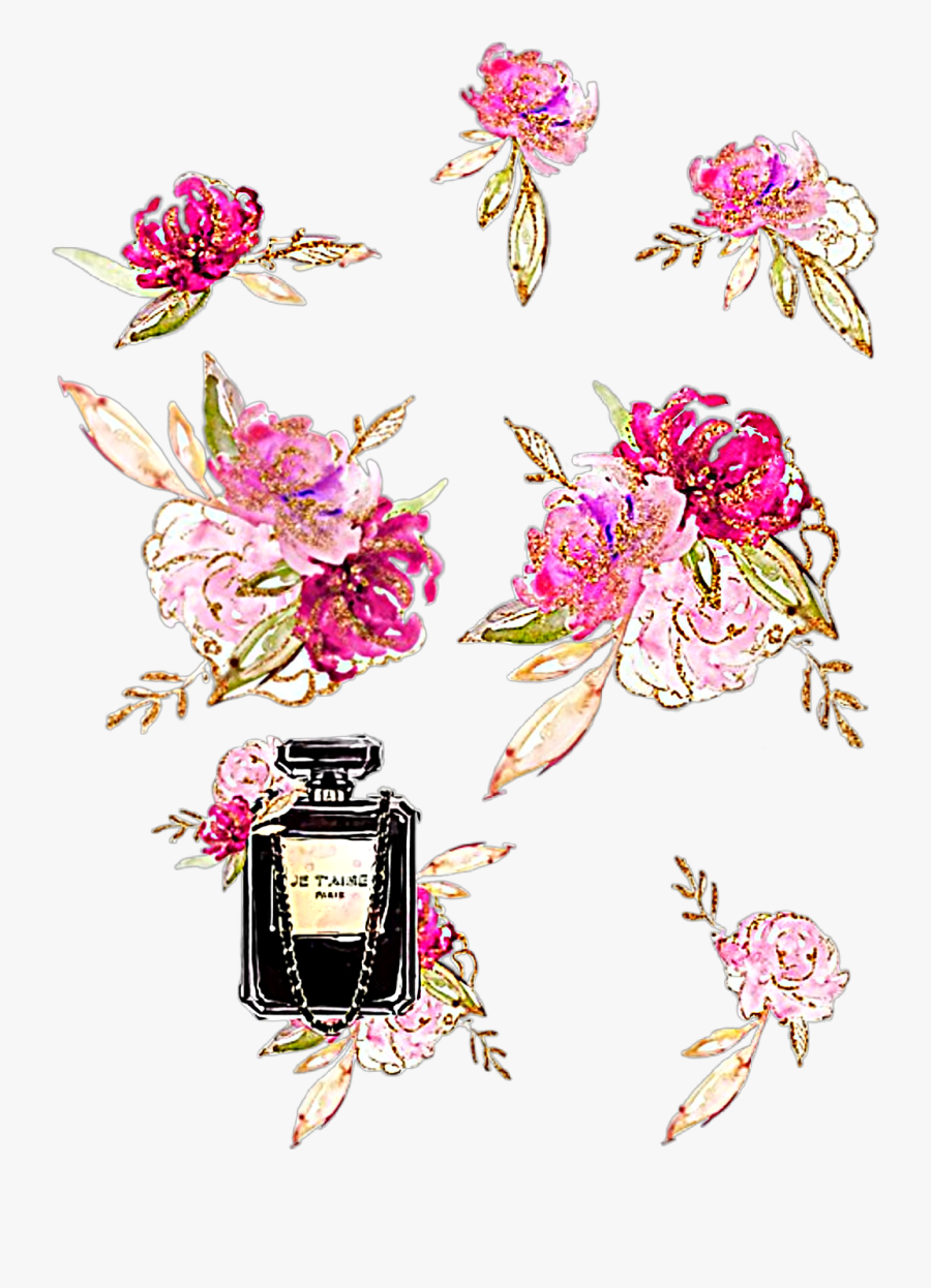 #watercolor #flowers #floral #bouquet #roses #lillies - Illustration, Transparent Clipart