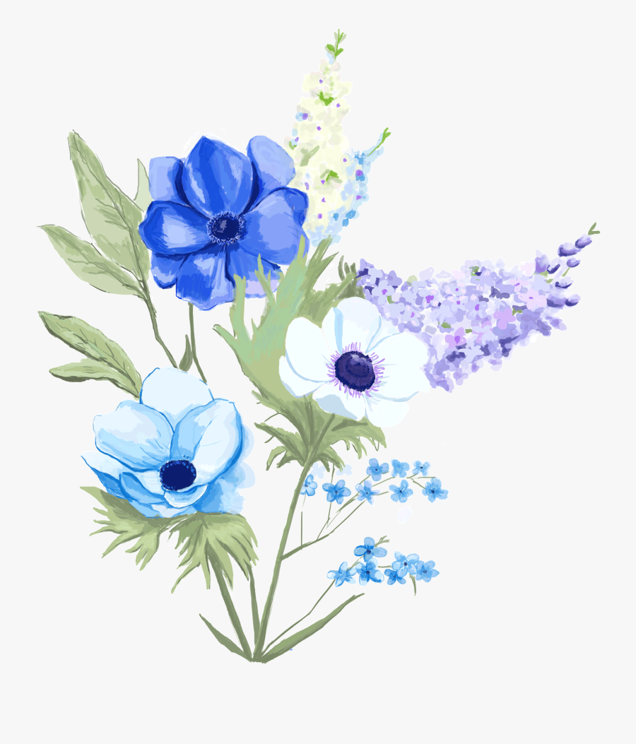 Transparent Free Clipart Flowers Bouquet - Clip Art Flower Bouquet Png, Transparent Clipart