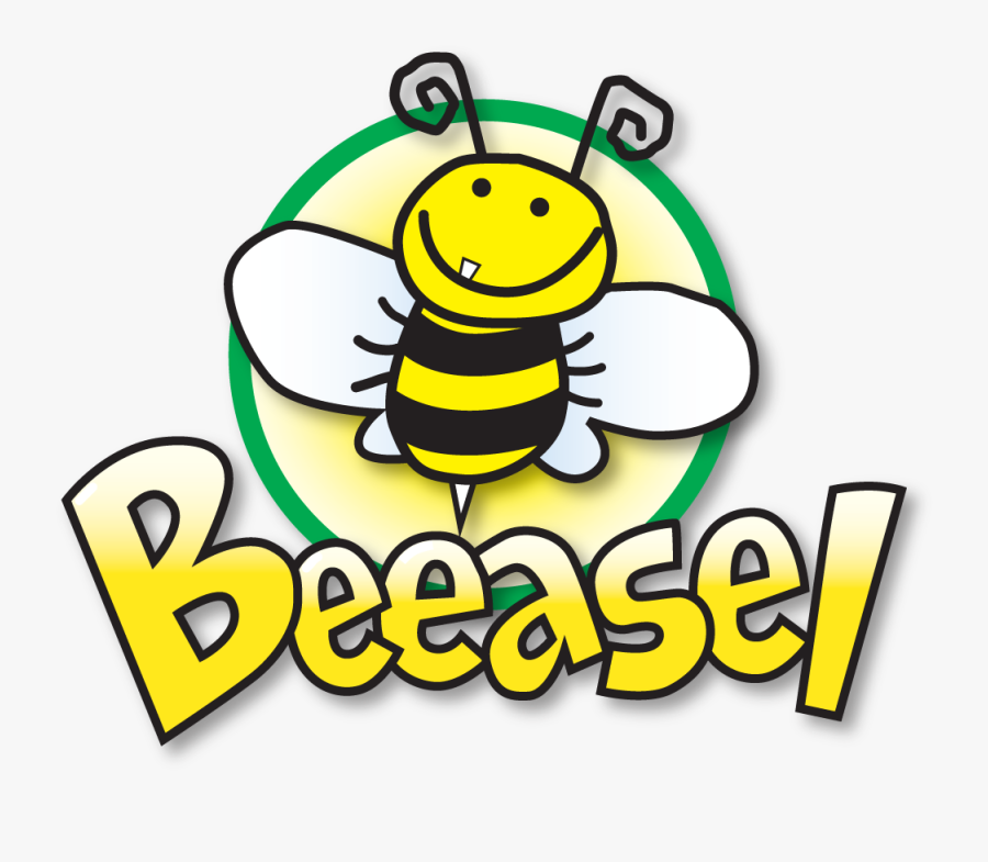 Beeasel Logo - Honeybee, Transparent Clipart