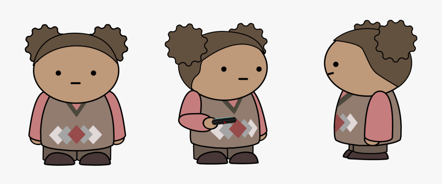 Comic Character Wearing A Sweater Vest Clip Arts - Cartoon, Transparent Clipart