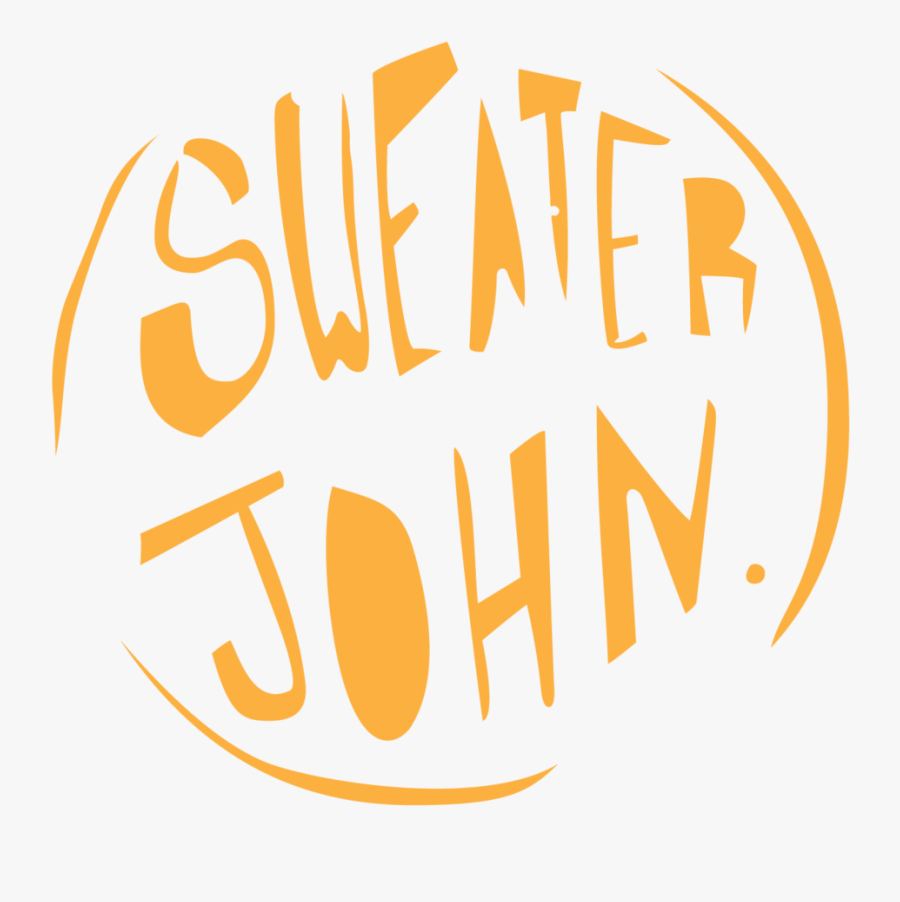 Sweater John - Calligraphy, Transparent Clipart