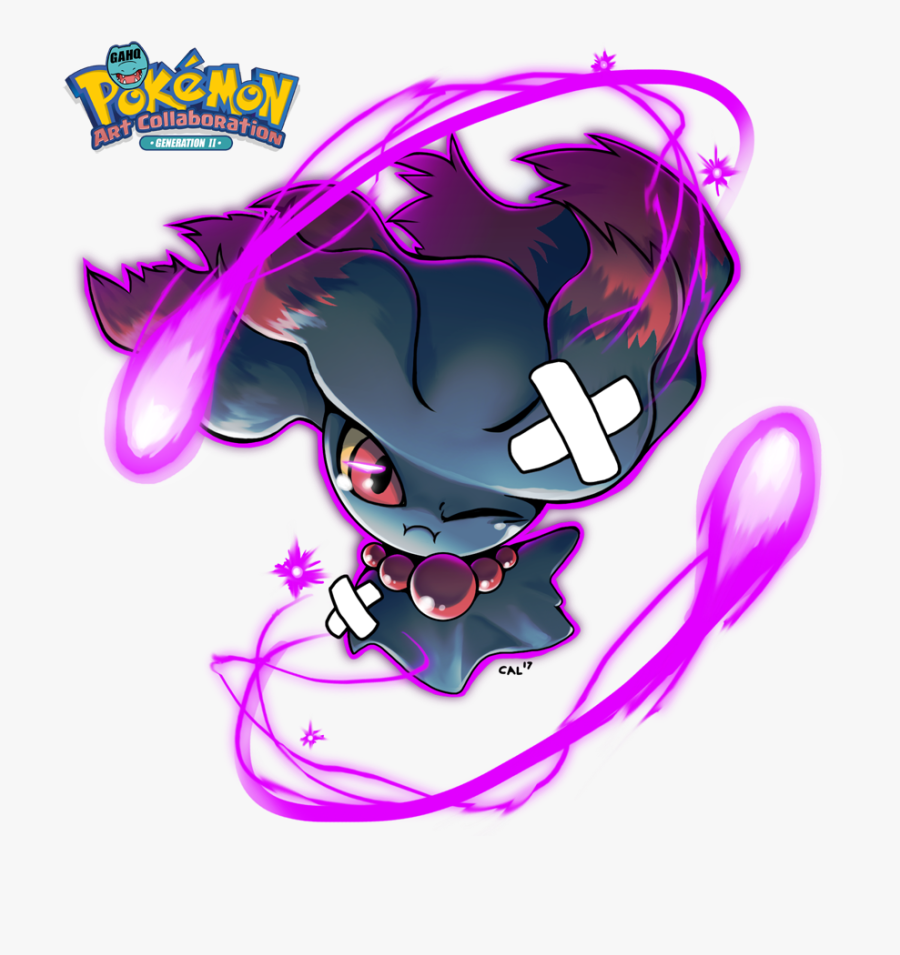 200 Misdreavus Used Pain Split And Perish Song In The - Pokemon, Transparent Clipart
