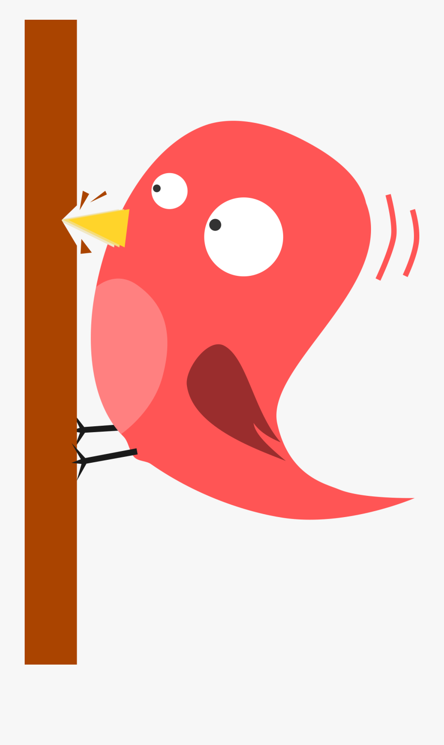 Pink,art,area - Woodpecker, Transparent Clipart