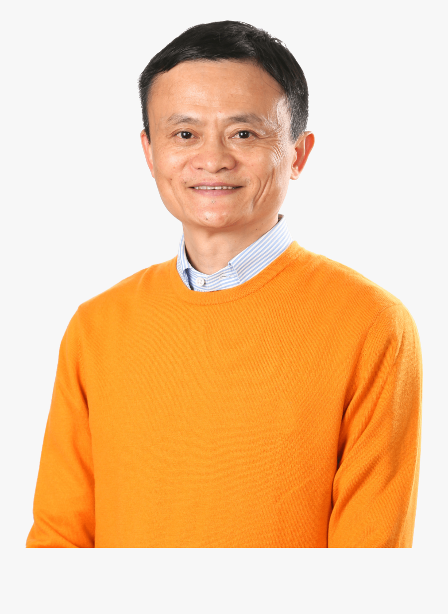 Jack Ma Orange Sweater Clip Arts - Jack Ma, Transparent Clipart