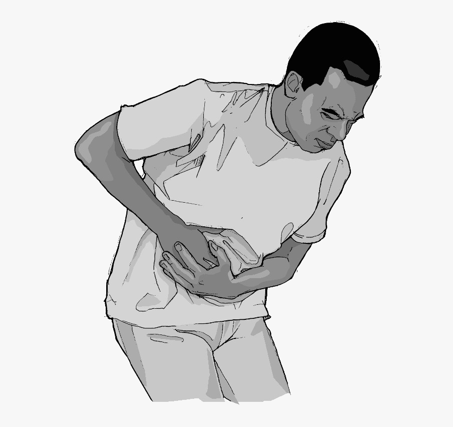 Pain In Stomach Png Transparent Picture - Stomach Pain Png, Transparent Clipart