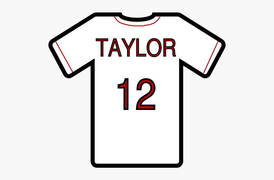 Baseball Jersey Clip Art, Transparent Clipart