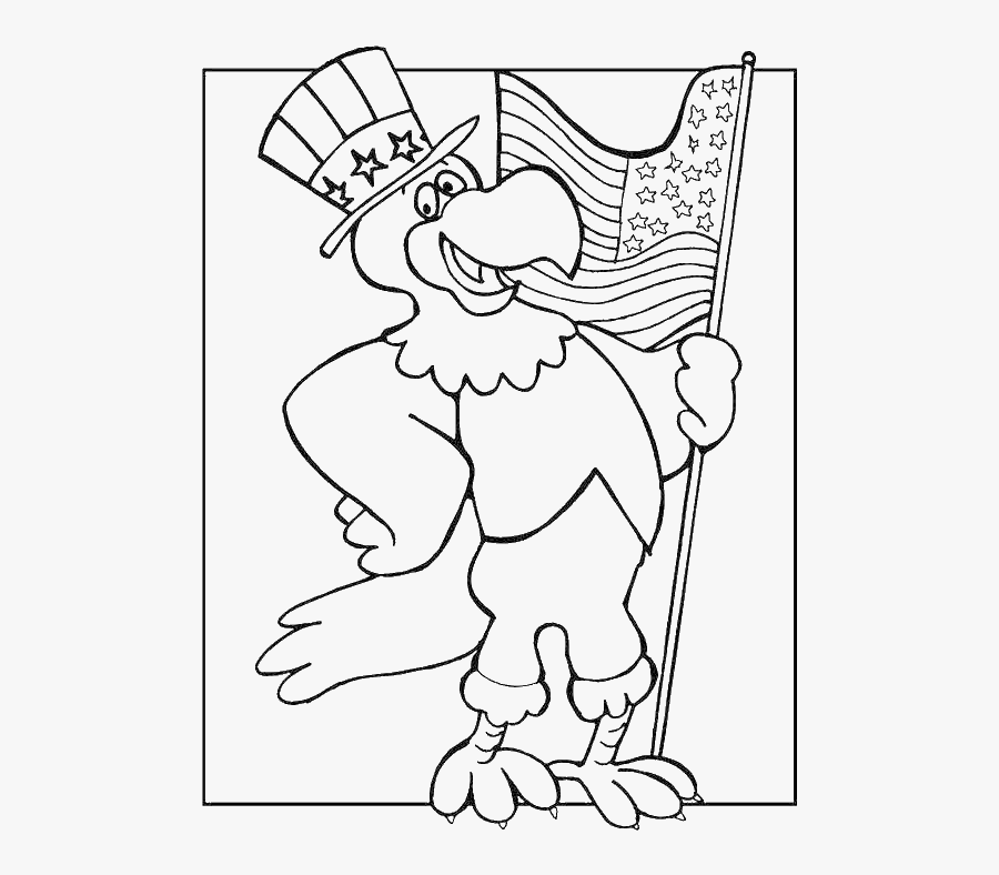 Coloring Pages Free Animal - Veterans Day Funny Drawings, Transparent Clipart