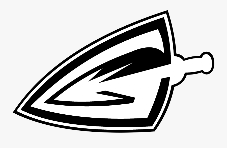 New Jersey Gladiators Logo Black And White - New Jersey Gladiators Logo, Transparent Clipart