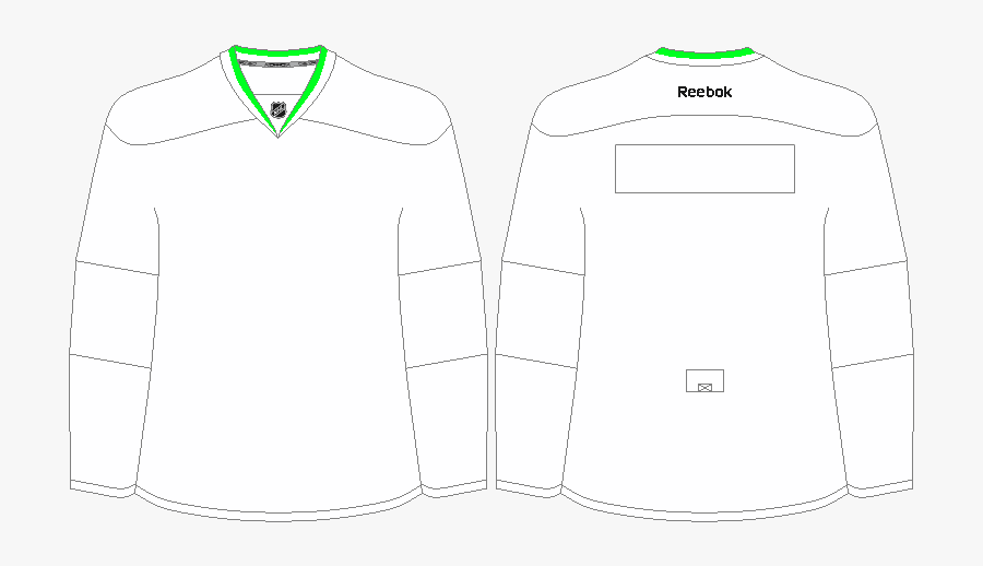 ice hockey jersey template