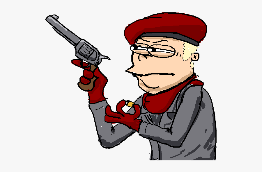 Cartoon Fictional Character - Young Revolver Ocelot, Transparent Clipart