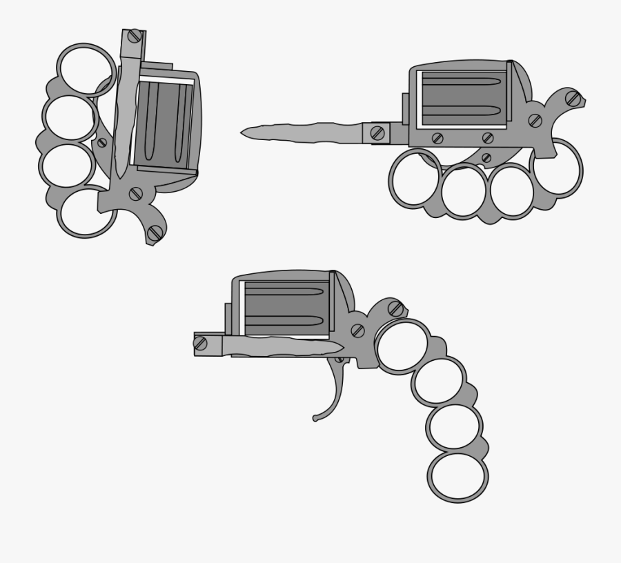 725px-apache Revolver - Svg - Revolver Apache, Transparent Clipart