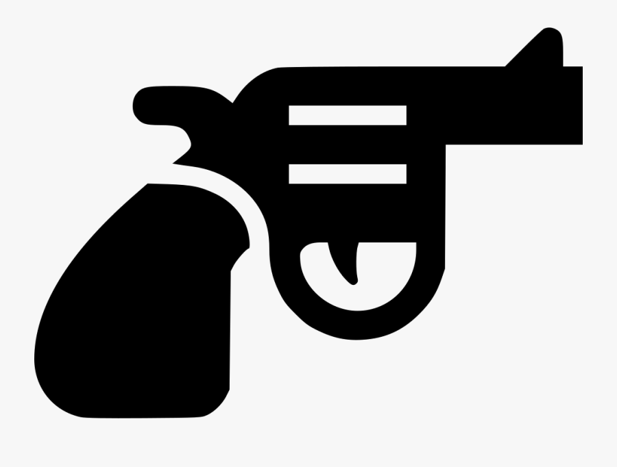 Gun Pistol Revolver Weapon Handgun - Revolver, Transparent Clipart
