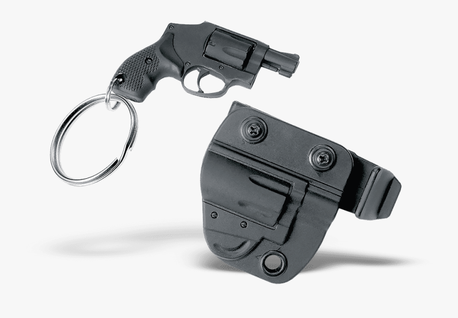 Revolver Keychain, Transparent Clipart