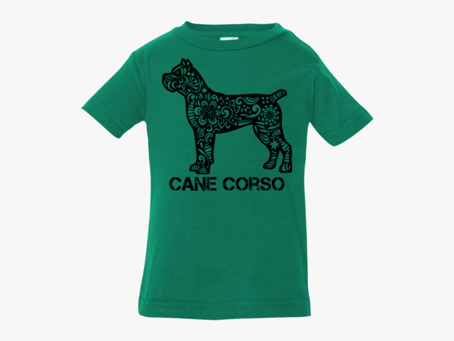 Hawaiian Infant Jersey T-shirt - Cane Corso Svg, Transparent Clipart