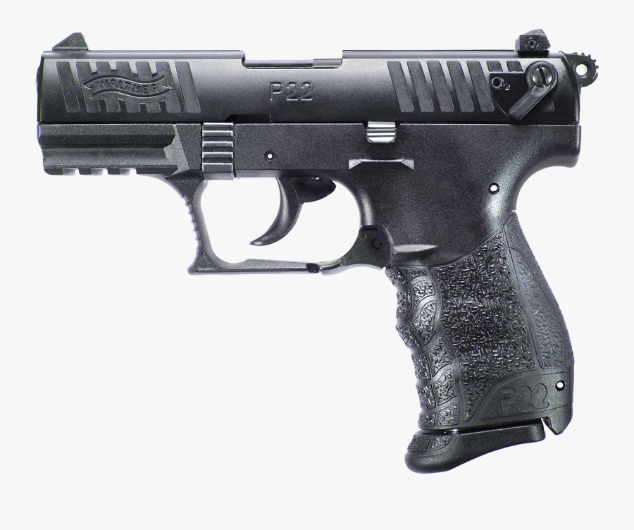 Walther P 22 Pestol, Transparent Clipart