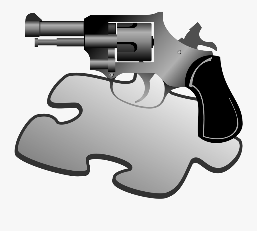Revolver 357, Transparent Clipart