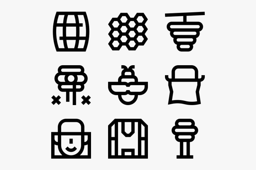 Apiary - Journal Icons, Transparent Clipart