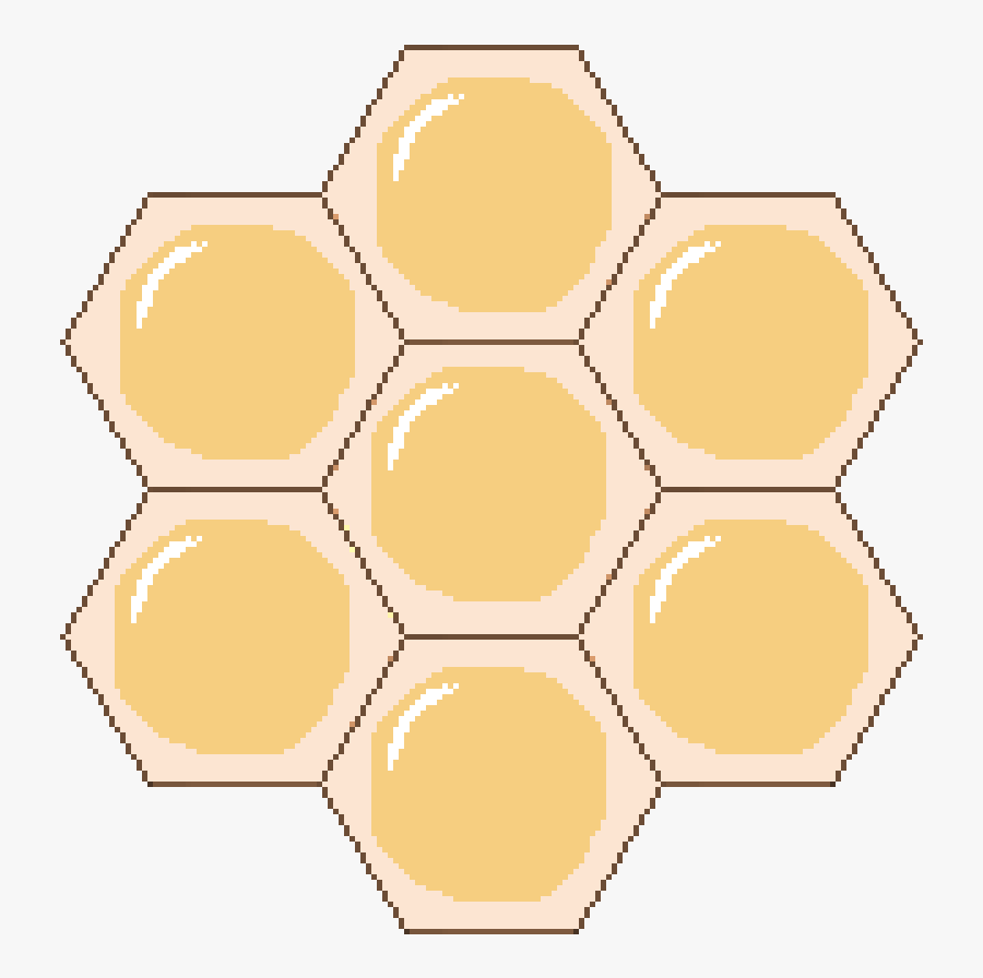 Apiary And Release Files - Minecraft Honeycomb, Transparent Clipart