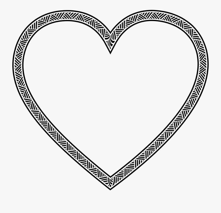 Clip Art Jpg Transparent Library - Fancy Clipart Hearts, Transparent Clipart