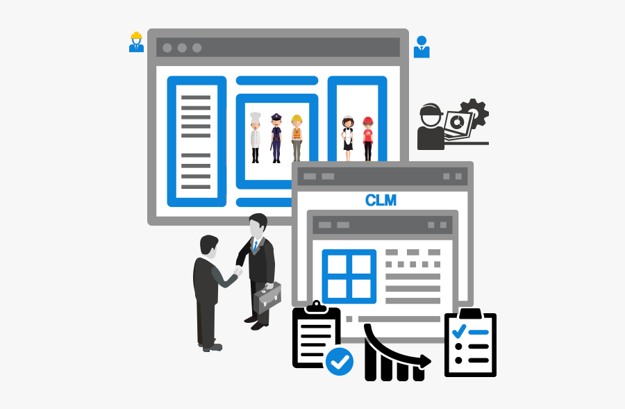 Contract Lifecycle Management Software - Contract Lifecycle Management, Transparent Clipart