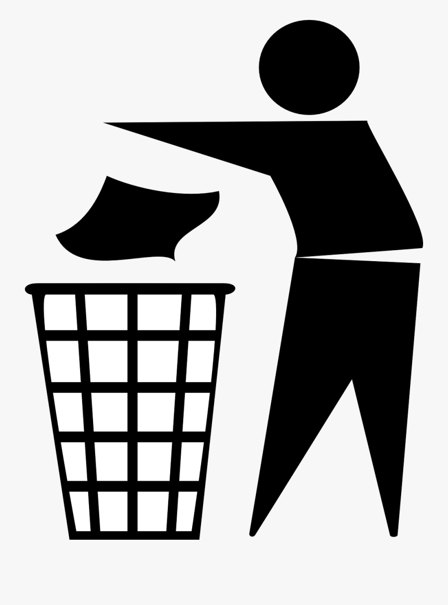 Trash Can, Trash, Garbage, Rubbish, Container, Can, Transparent Clipart