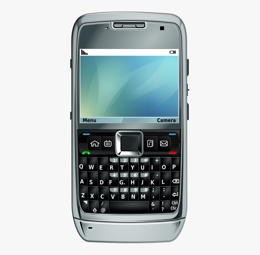 Smartphone E71 - Nokia E71, Transparent Clipart