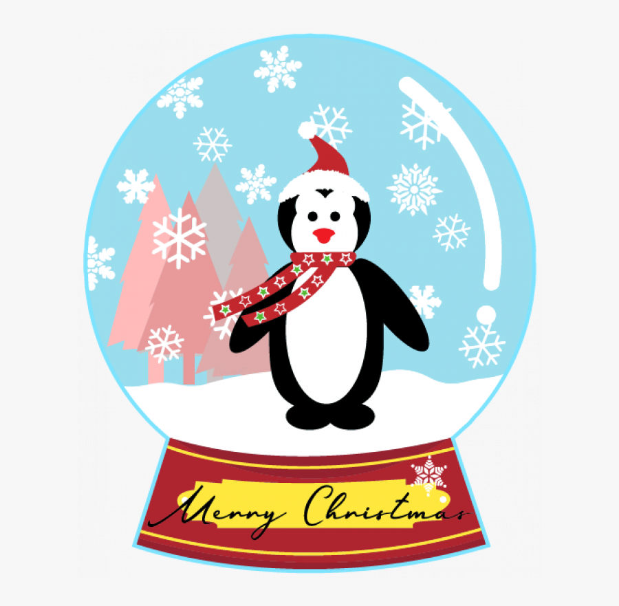 Pengiun Christmas Png, Transparent Clipart