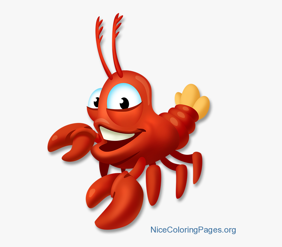 Lobster Clipart Coloring Page - Langostas Png, Transparent Clipart