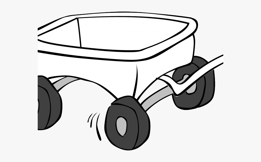 Wagon Clipart Outline, Transparent Clipart