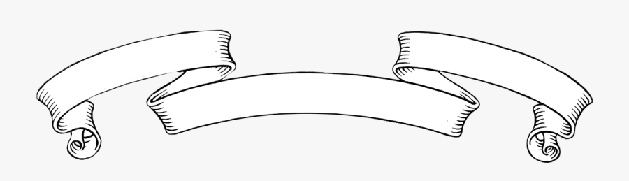 Vintage Banner Fancy Free Picture - Vintage Black And White Banner Png, Transparent Clipart