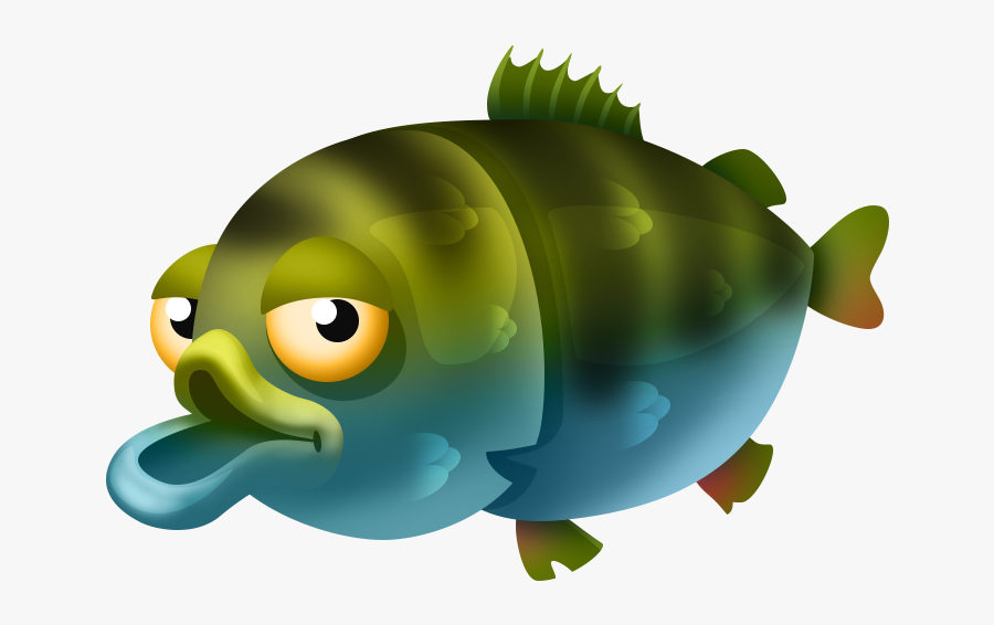 Transparent Largemouth Bass Clipart - Hay Day Fish, Transparent Clipart